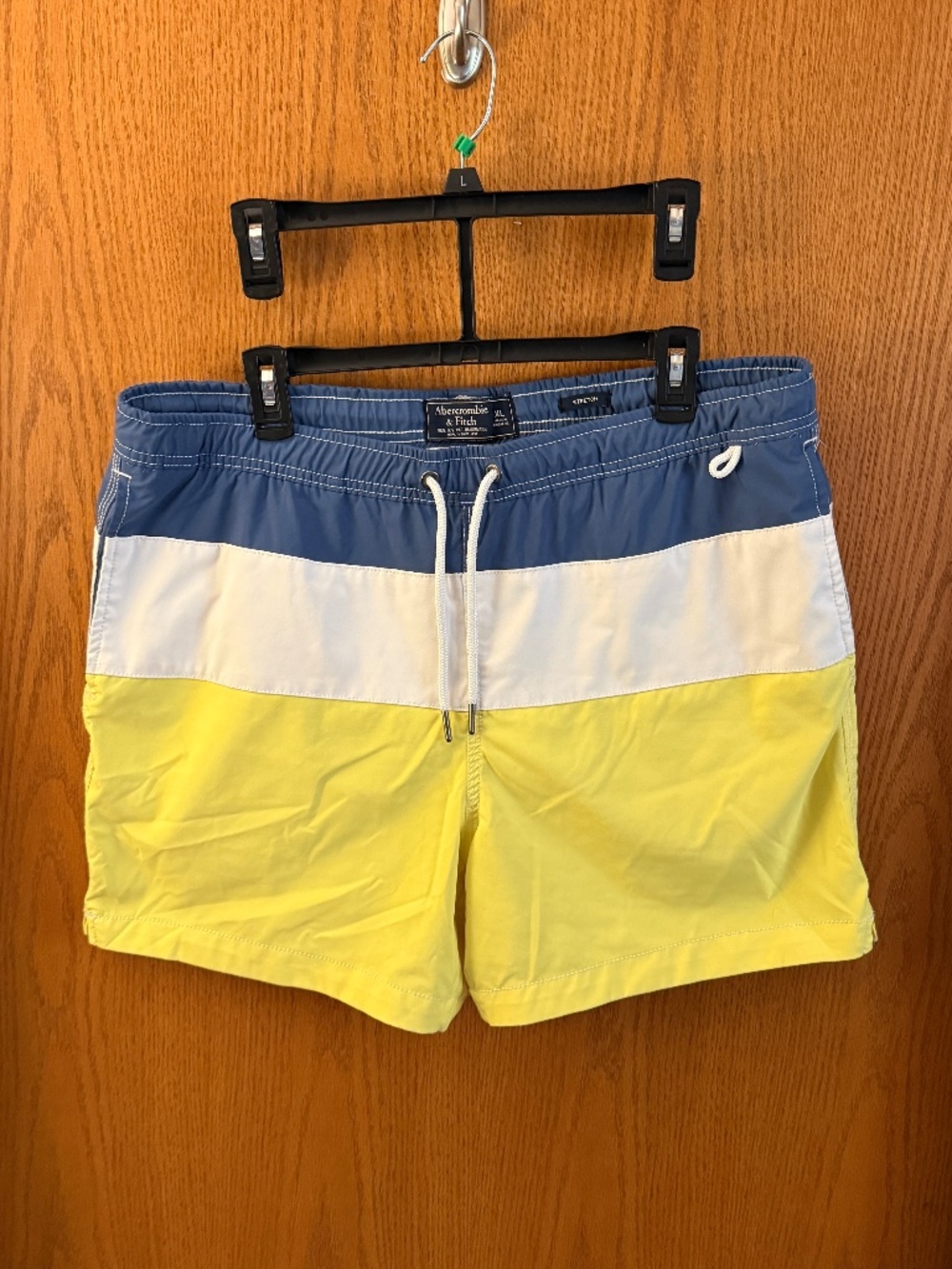 Mens Abercrombie & Fitch swim shorts trunks XL